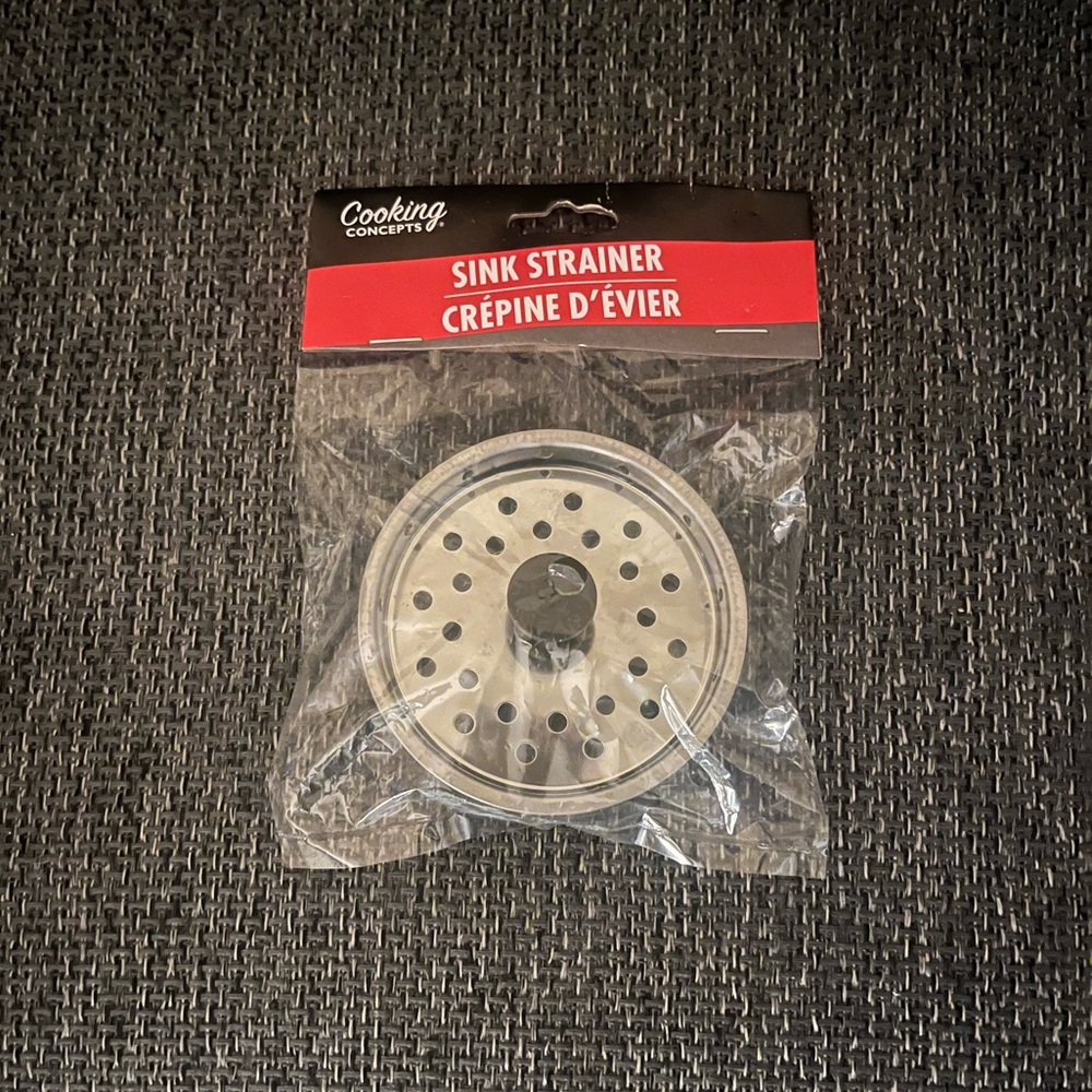 Cooking concepts sink strainer